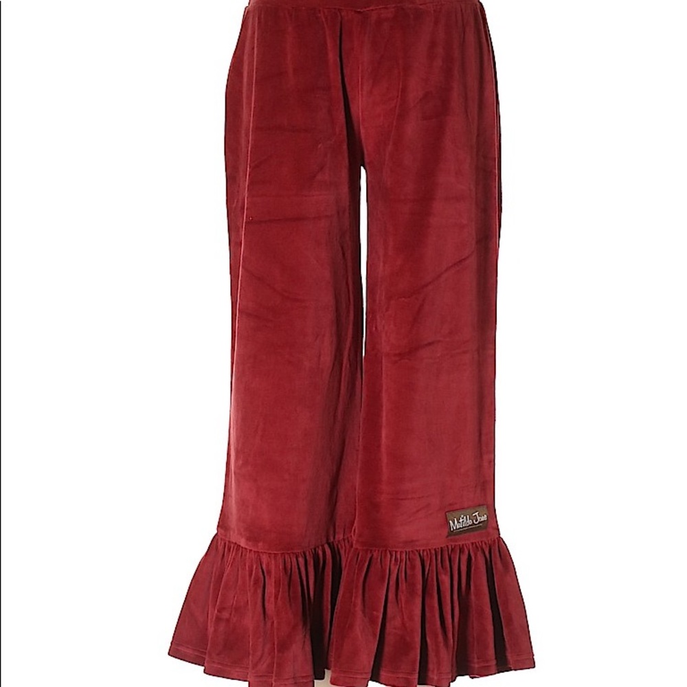 Matilda Jane mama Rashima Big ruffles red/velvet
